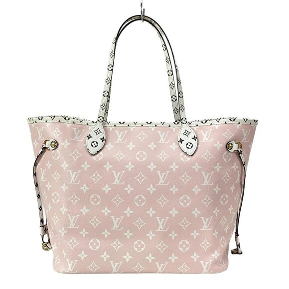 Auth LOUIS VUITTON Neverfull MM M44567 Rouge Giant Monogram AR1169 Tote Bag - Picture 2 of 16